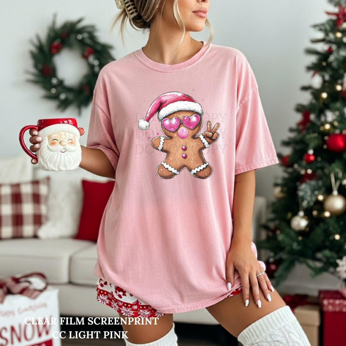 Bubblegum Gingerbread-Clear Film