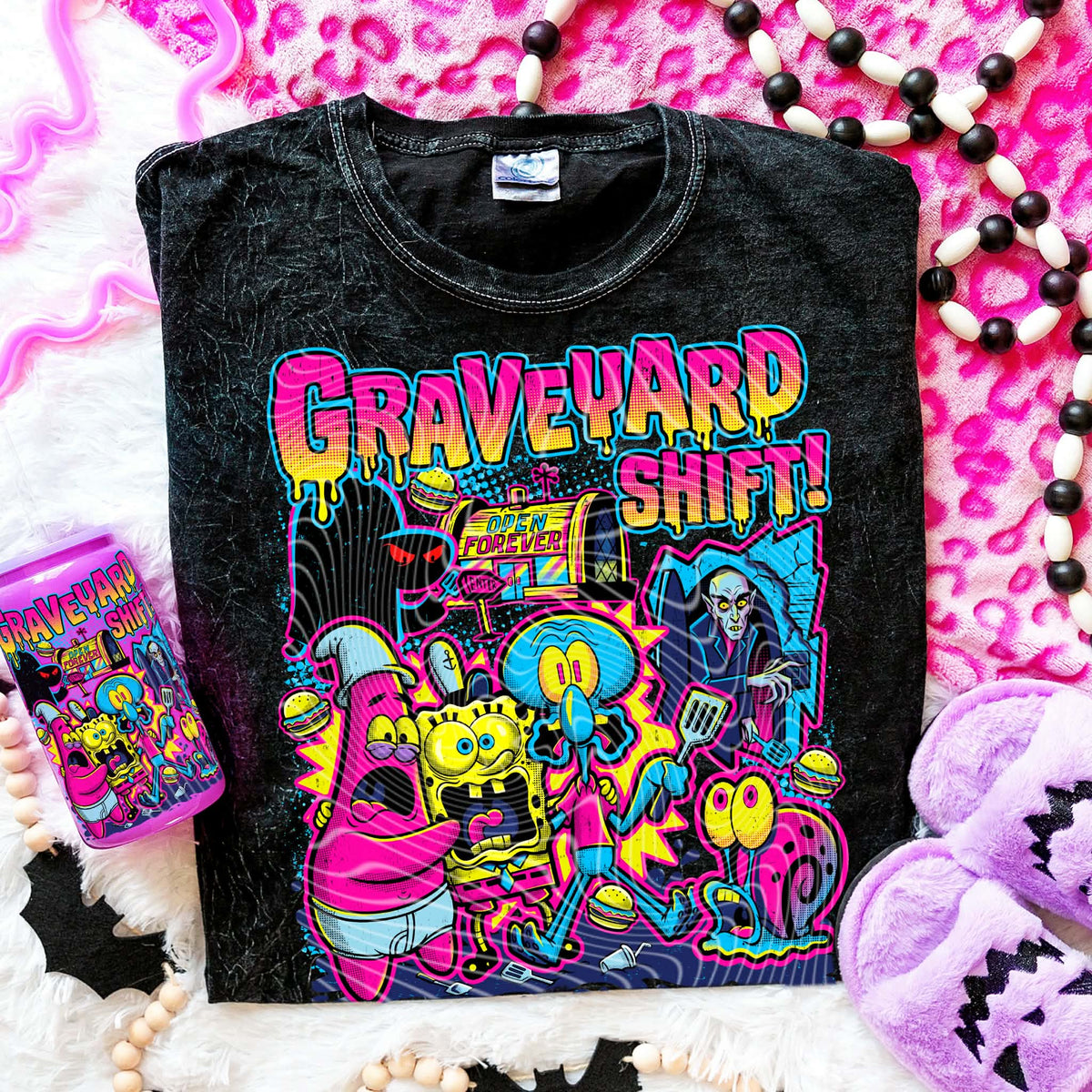**PRE ORDER**GRAVEYARD SPONGE DTF -DTF TRANSFER