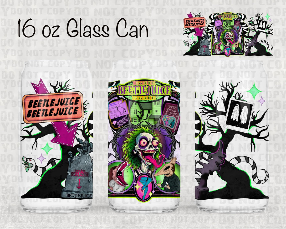 Neon beetle UV cup wrap