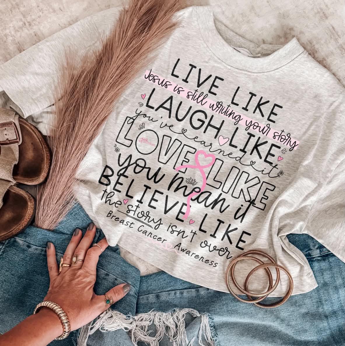 **PRE ORDER**Live Laugh Love DTF -DTF TRANSFER