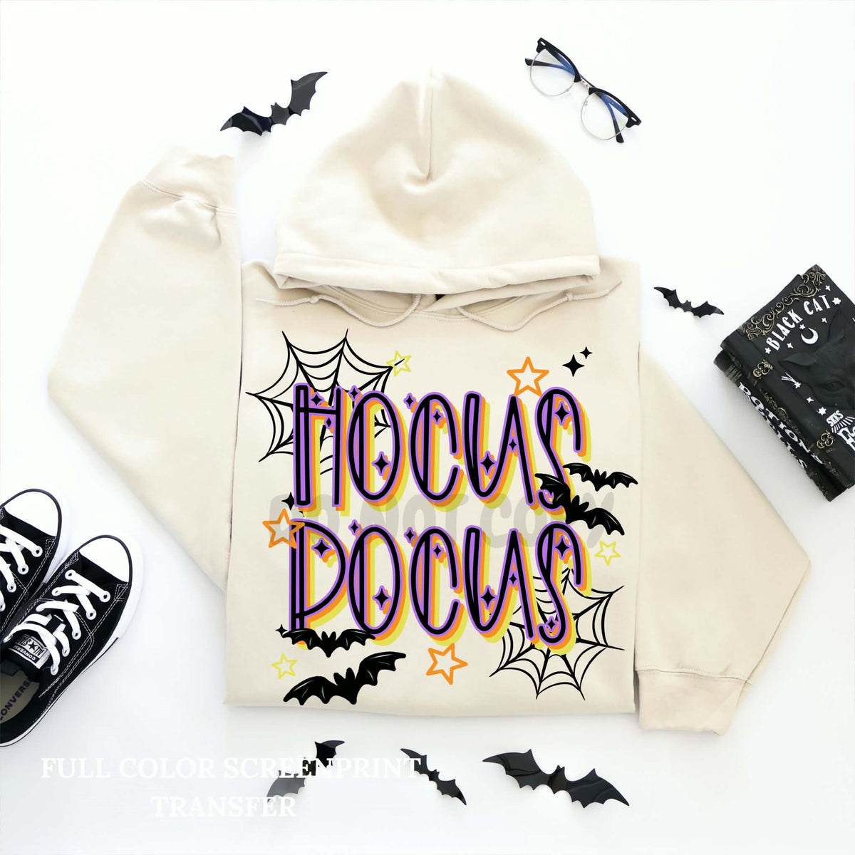 Hocus Pocus- Clear Film Screen Print
