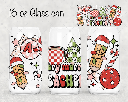 **EXCLUSIVE**Very Merry Teacher UV Cup Wrap