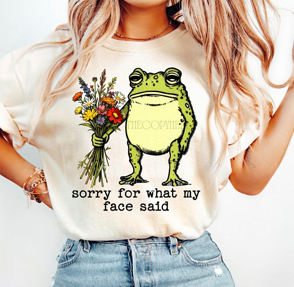 **PRE ORDER**SORRY FROG DTF -DTF TRANSFER