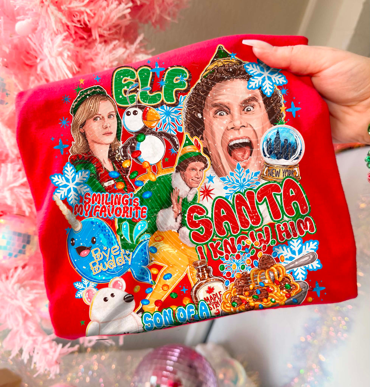 **PRE ORDER**Santa I Know Him DTF -DTF TRANSFER