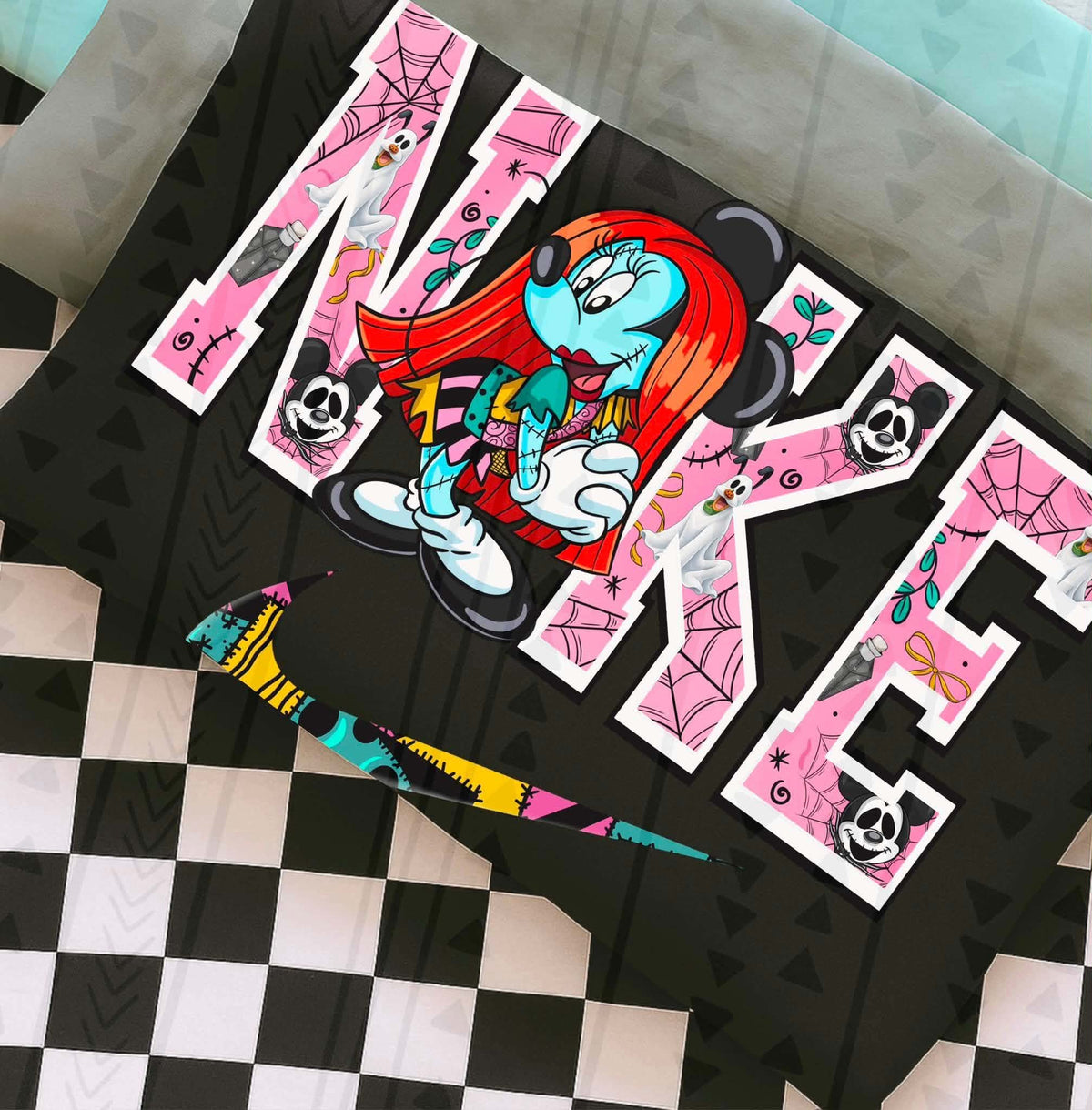 **PRE ORDER**Sally Mouse Swoosh DTF -DTF TRANSFER