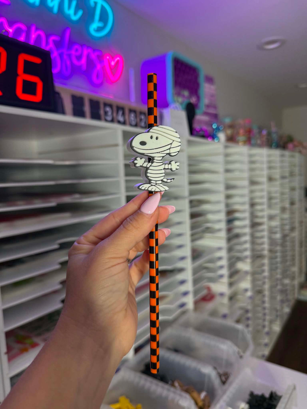 Mummy Snoop 8mm Straw Topper (Standard Straw Size) Straw Not Included