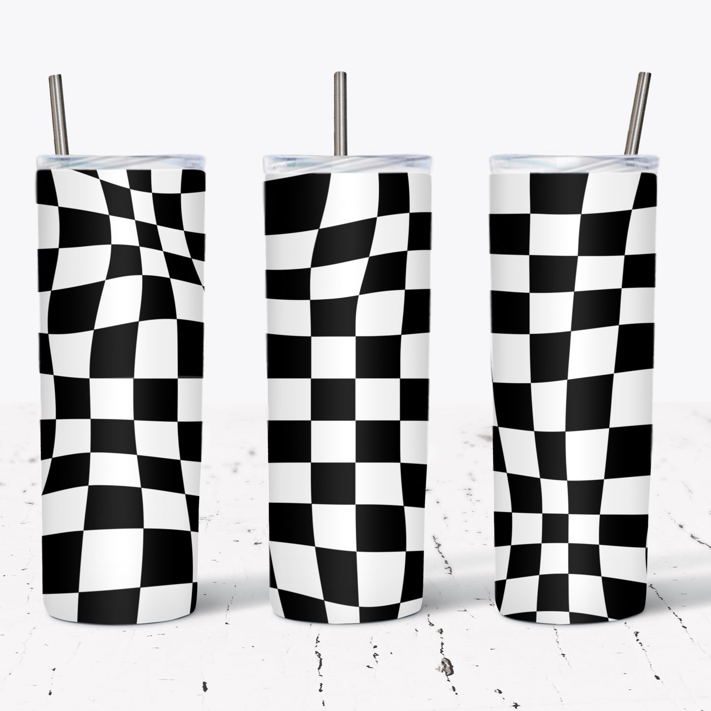 Checker print sublimation transfer