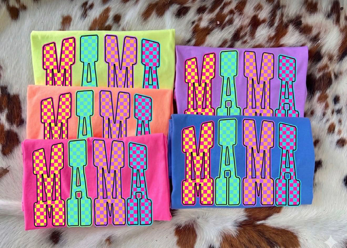 **PRE ORDER**Checker Mama DTF -DTF TRANSFER