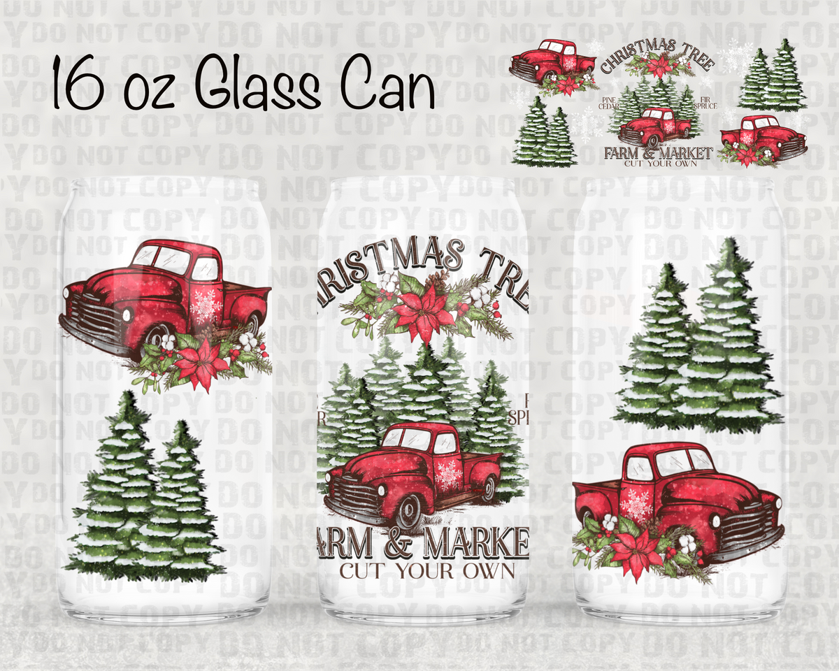 Farm Market UV cup wrap
