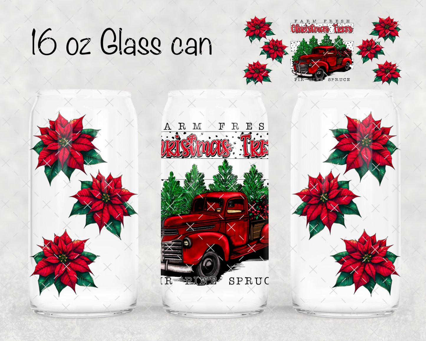 Farm Fresh Christmas Trees UV Cup Wrap