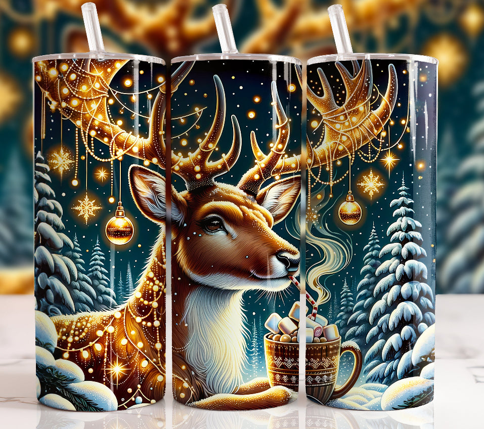 3D deer sublimation transfer