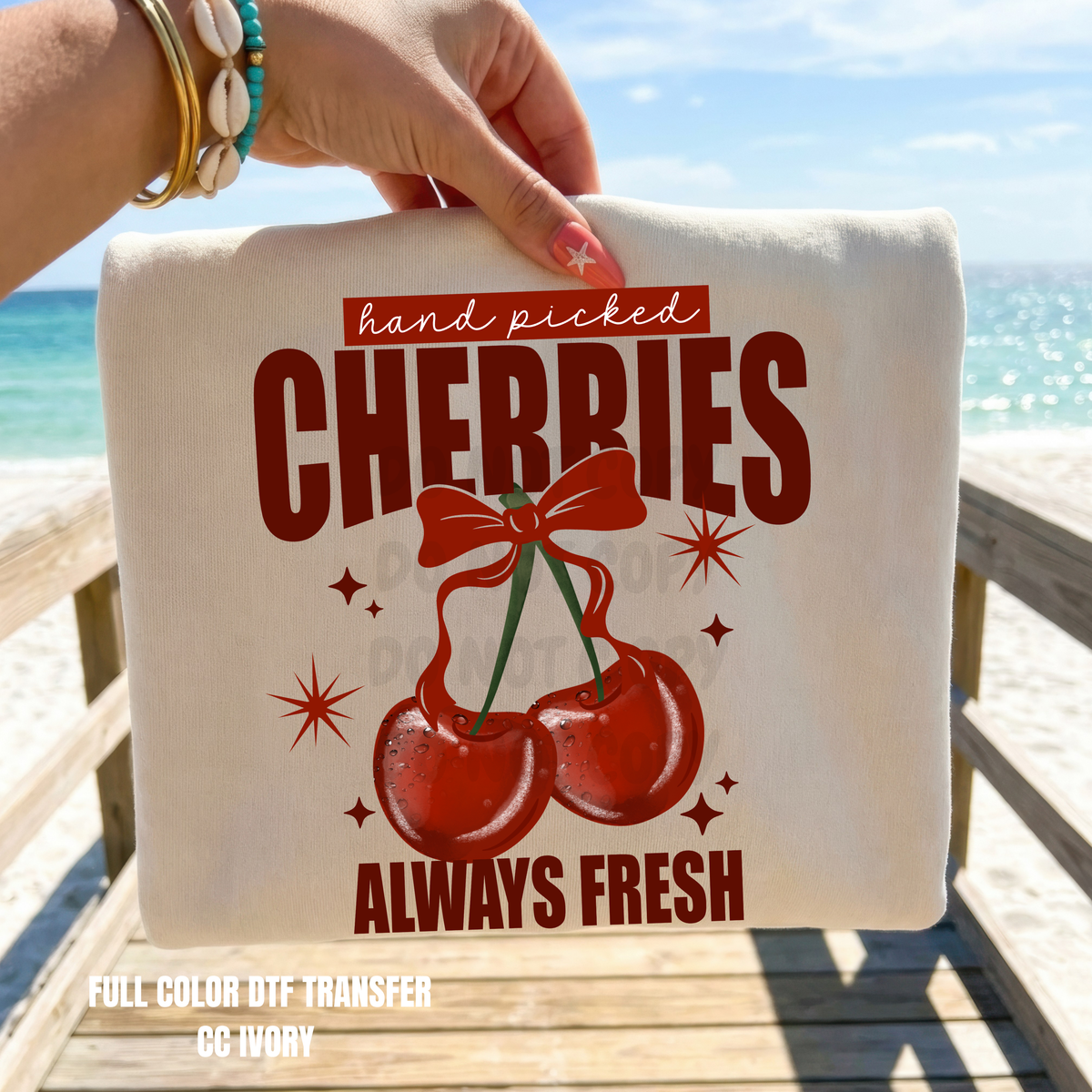 Handpicked Cherries-DTF TRANSFER