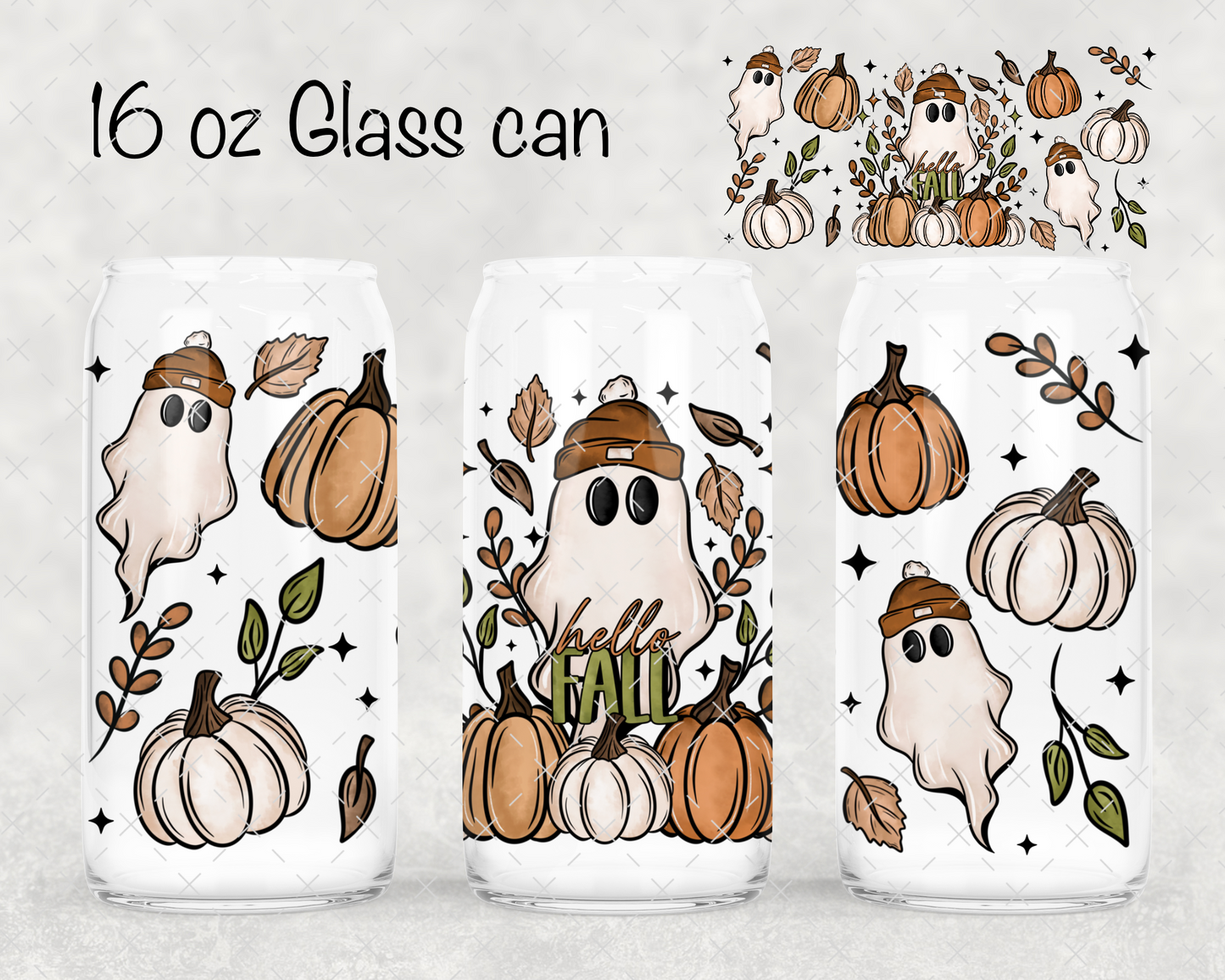 Hello Fall UV Cup Wrap