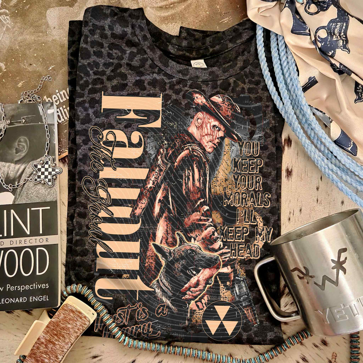 **PRE-ORDER**KEEP YOUR MORALS FALLOUT DTF -DTF TRANSFER