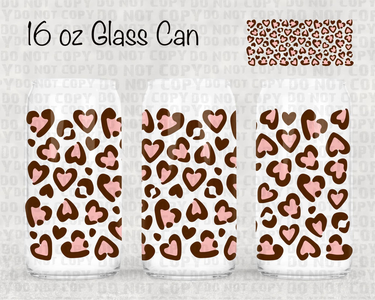 Leopard hearts UV WRAP