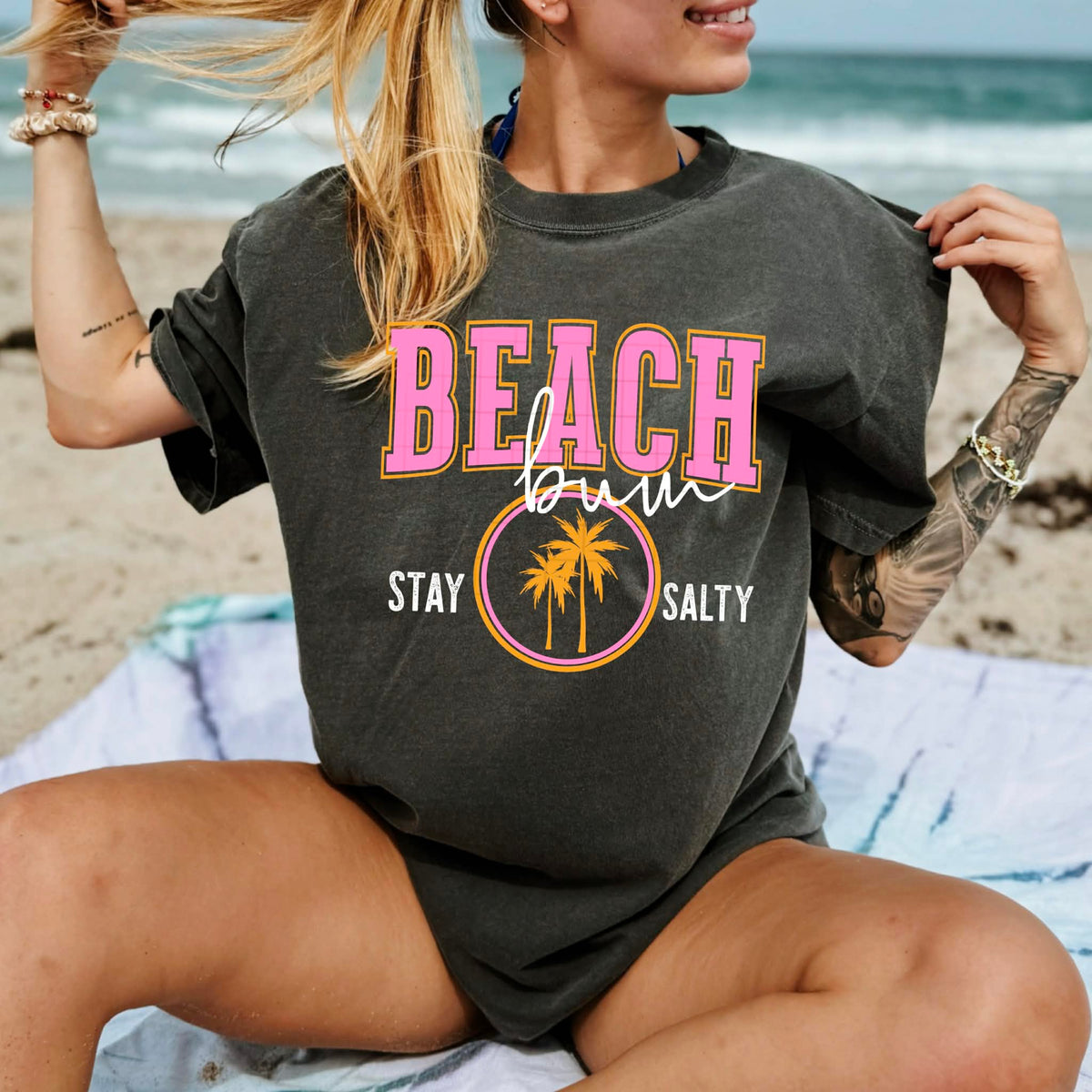 **PRE ORDER**BEACH BUM  DTF -DTF TRANSFER