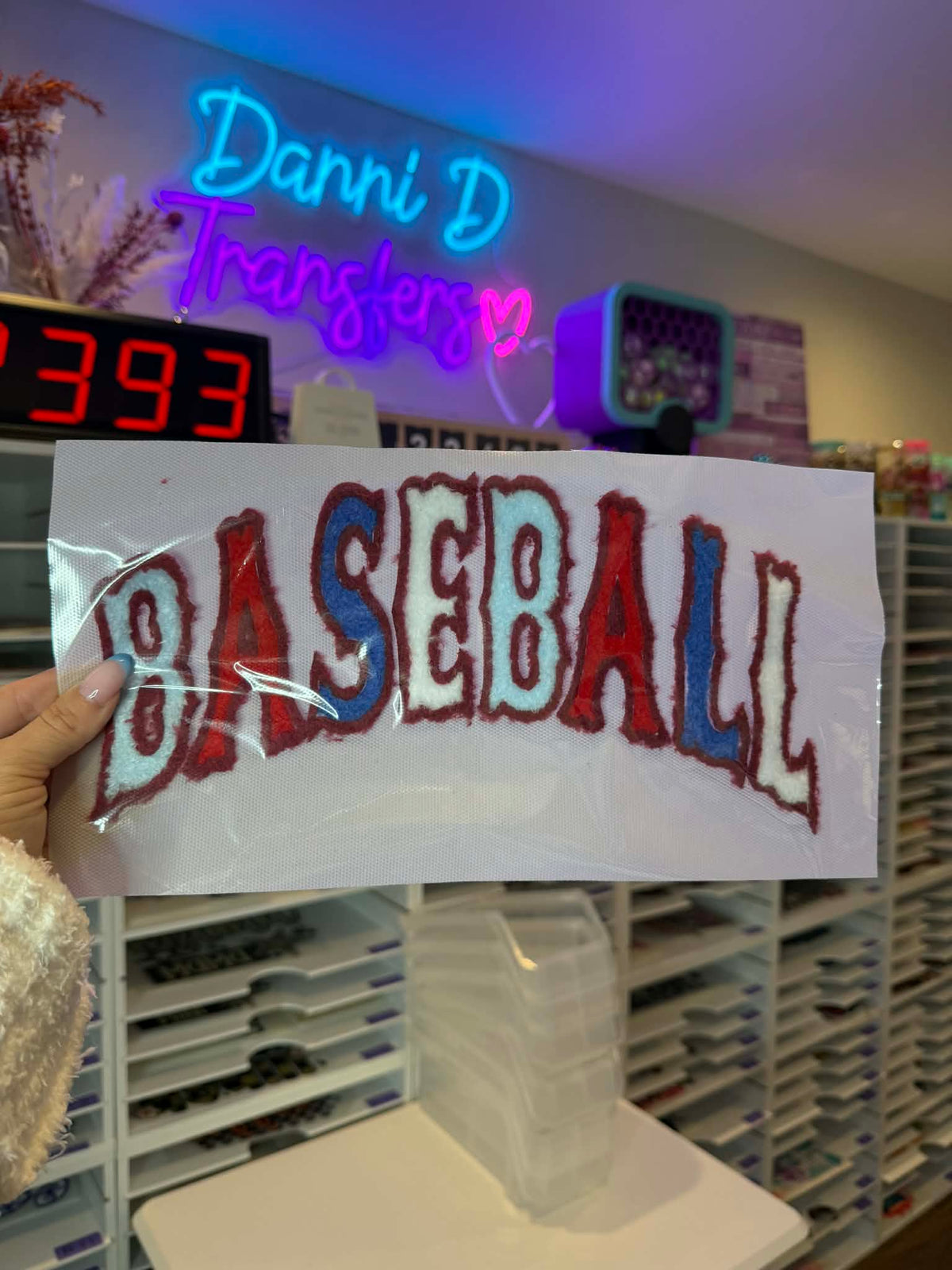 Baseball FUZZY- FUZZY TRANSFER