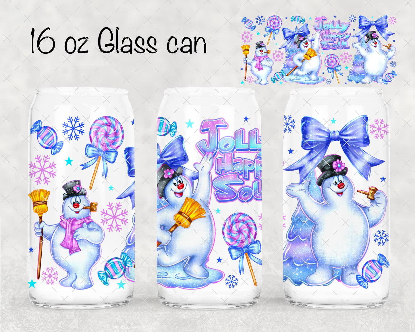 Frosty Jolly Happy Soul UV Cup Wrap