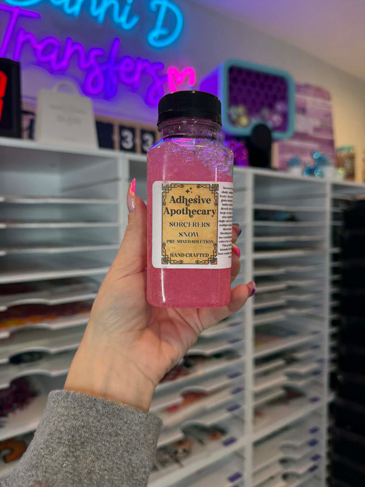 Pink Sorcerers Snow Solution