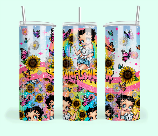 Sunflower sublimation transfer