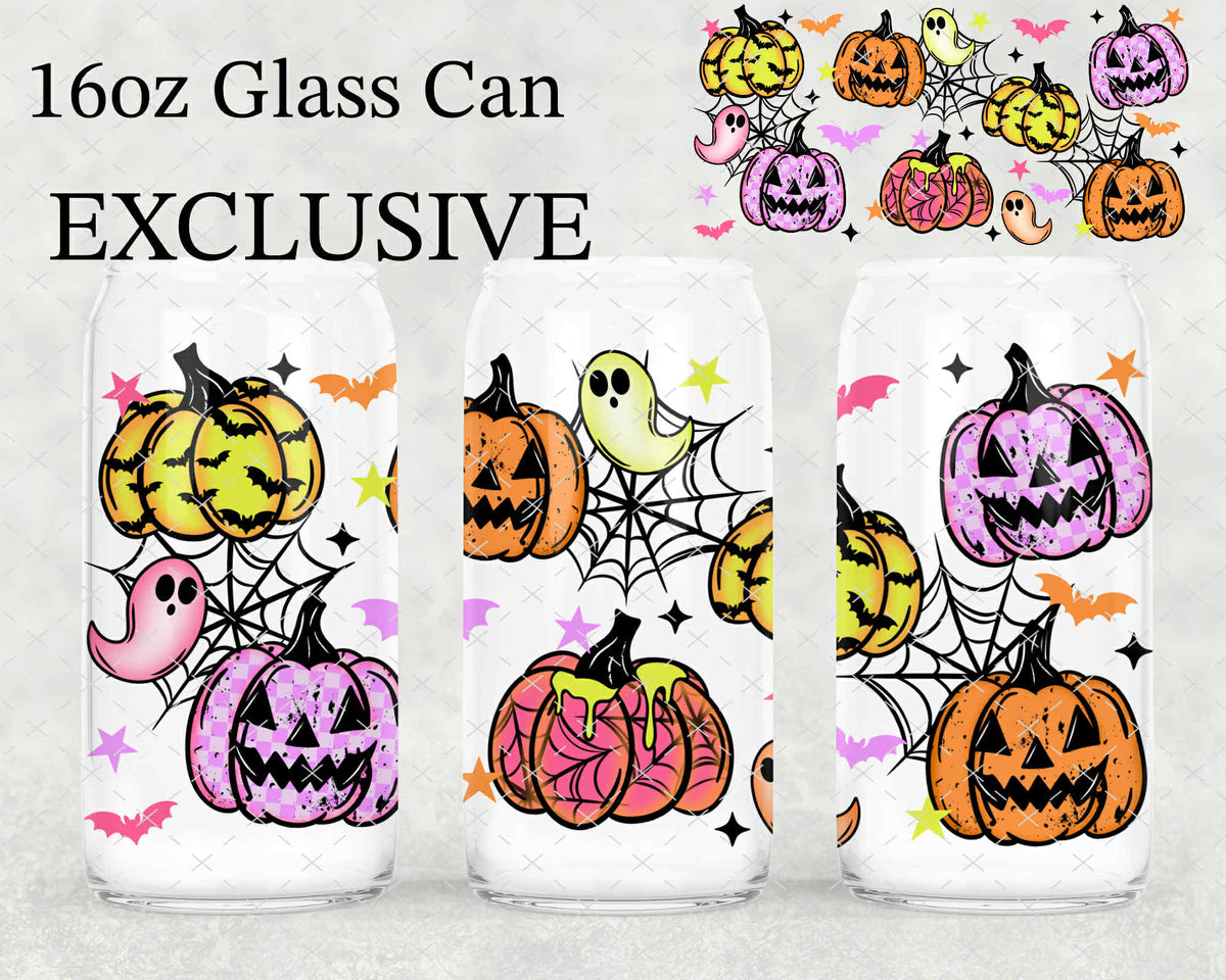 **EXCLUSIVE**Checker Pumpkins UV Wrap