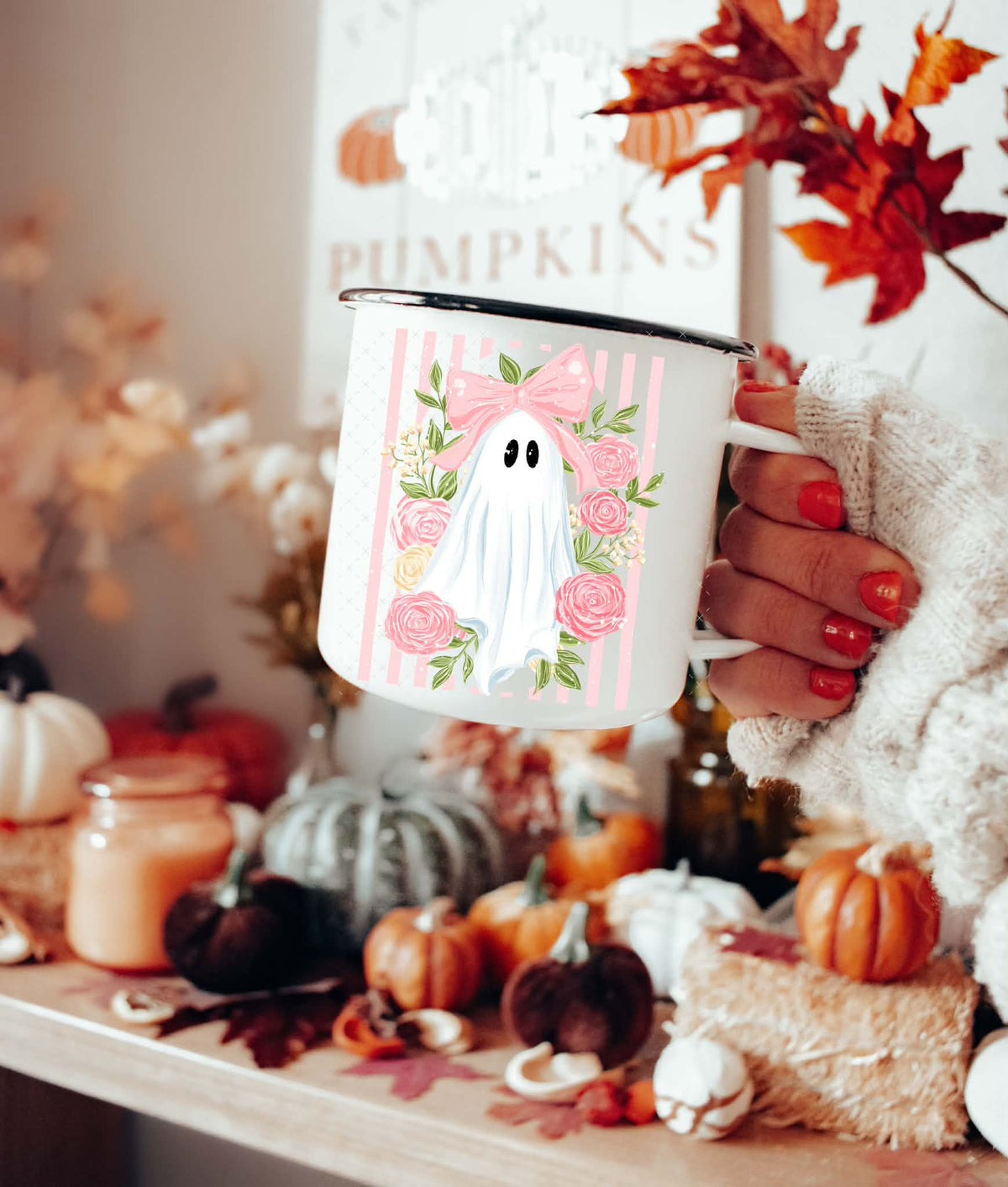 Rose Ghostie UV Decal