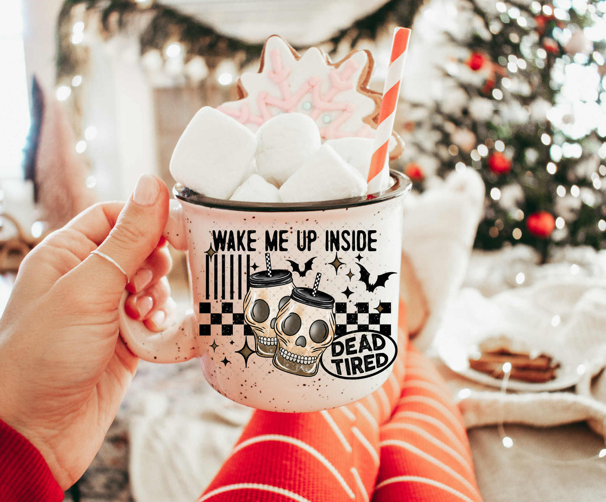 Wake Me Up Inside UV Decal