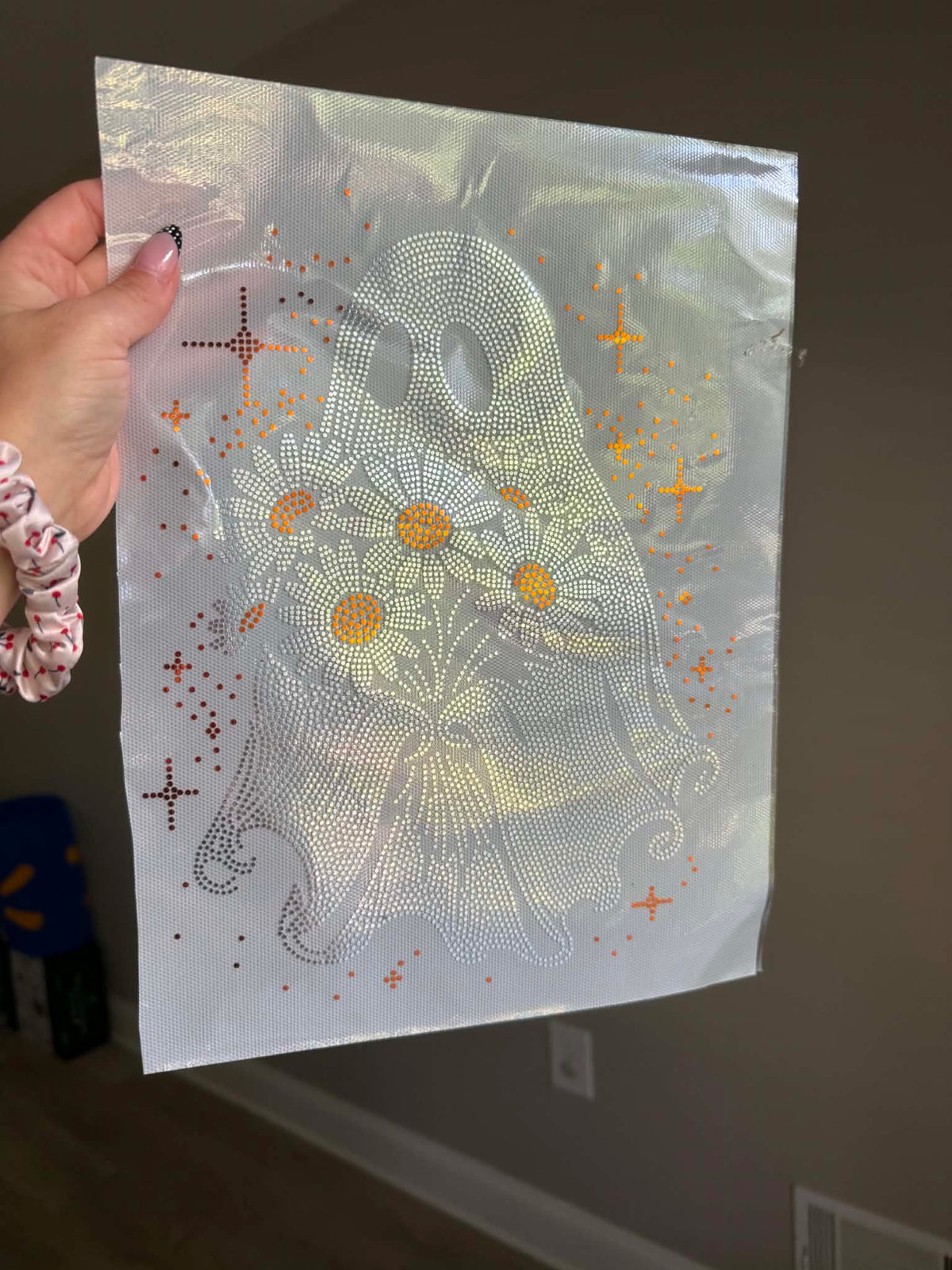 FLORAL GHOSTIE SPANGLE - SPANGLE TRANSFER