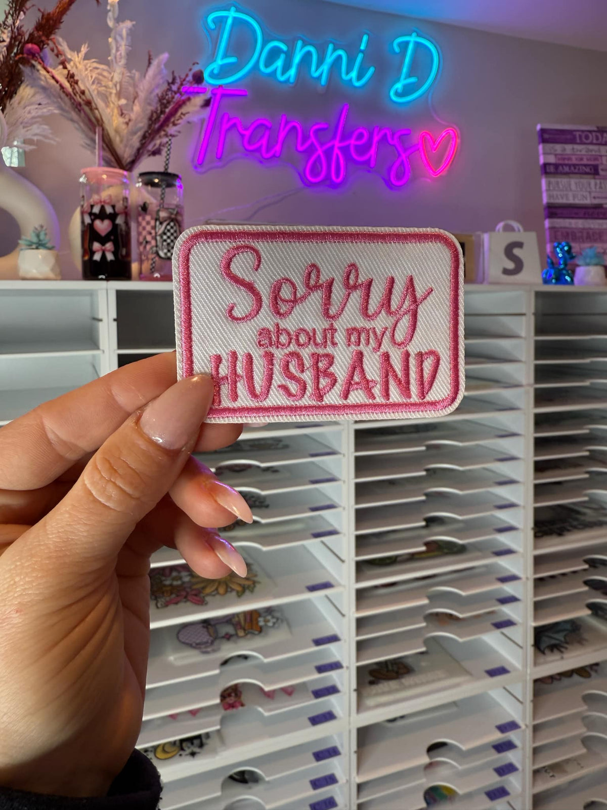 Husband Hat Patch