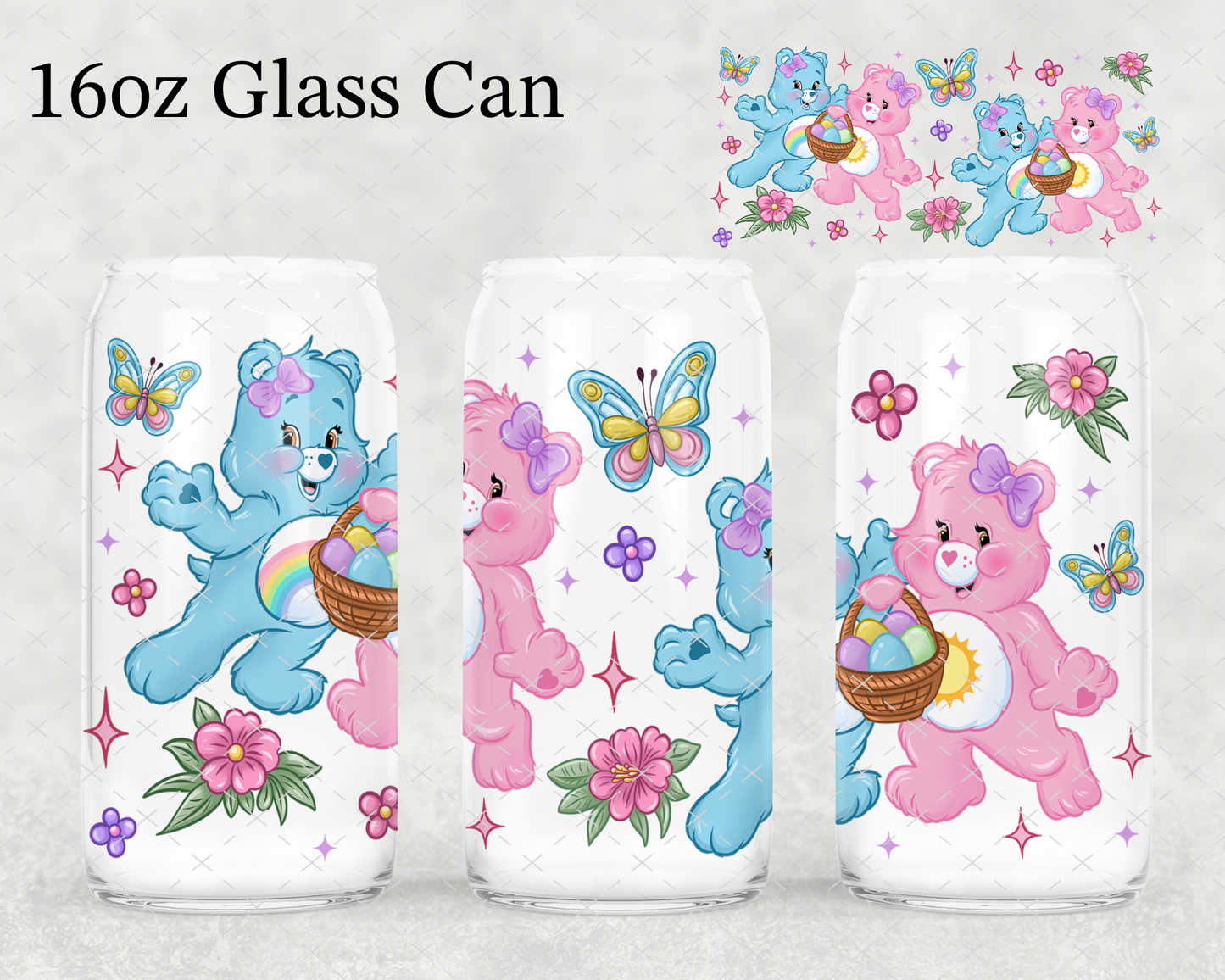 Easter Bears UV Cup Wrap