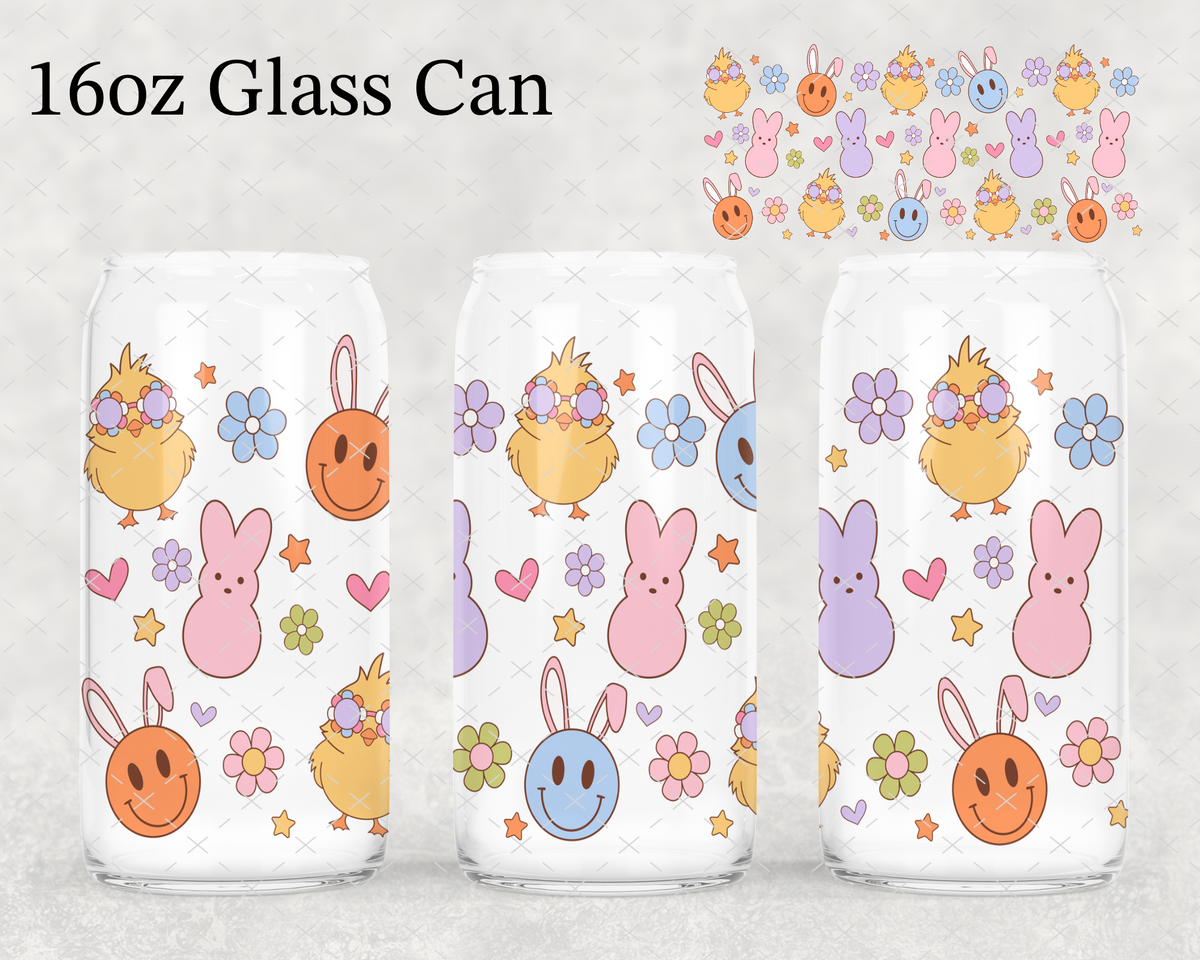 Pastel Easter UV Cup Wrap