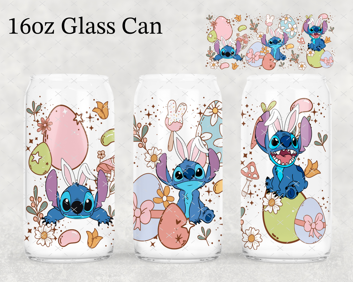 Blue Guy Easter Egg UV Cup Wrap