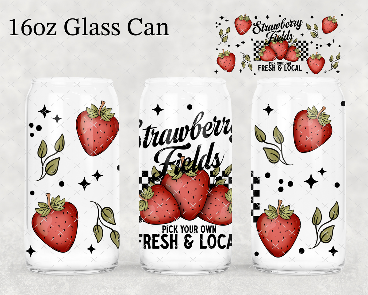 Strawberry Fields UV Cup Wrap