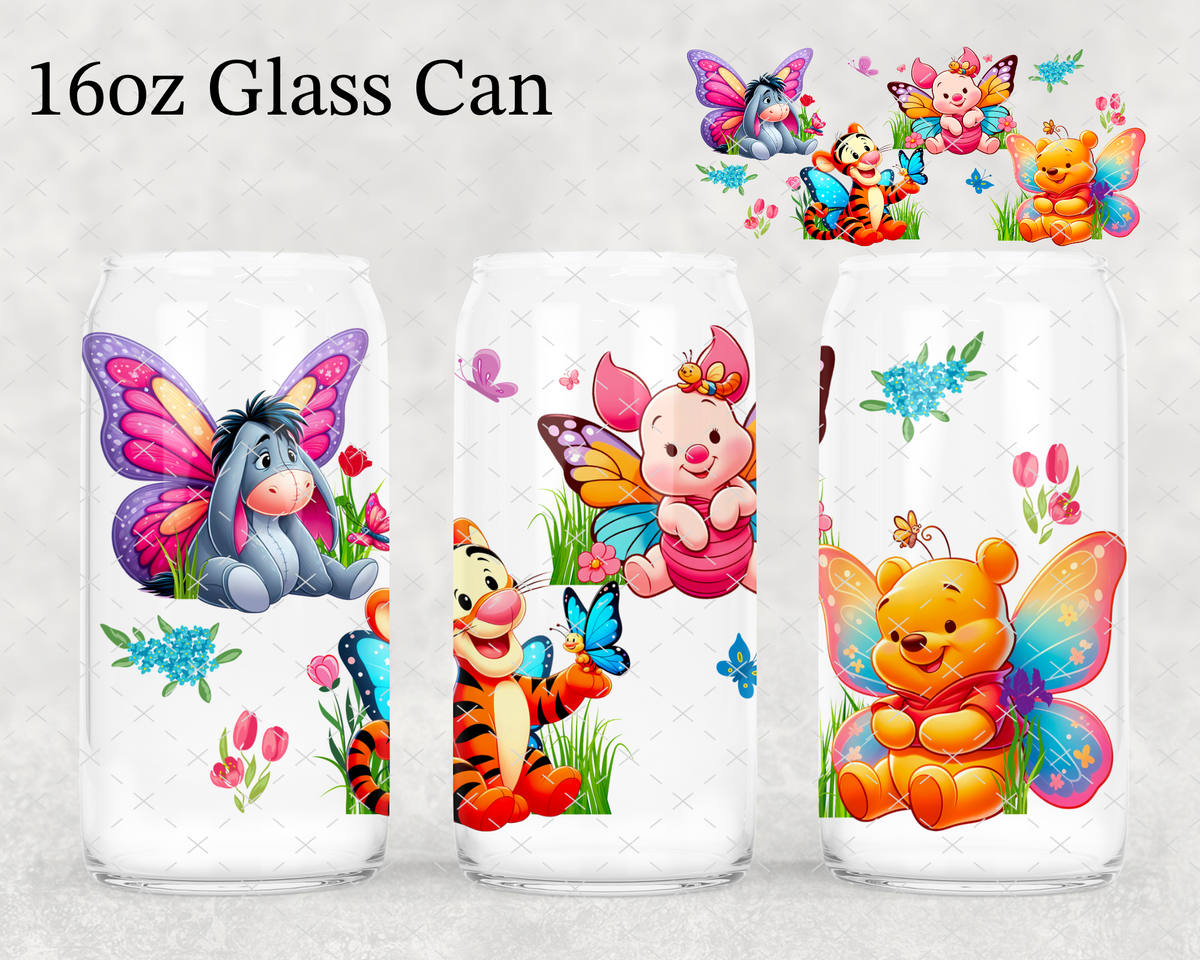 Pooh & Friends Butterfly UV Cup Wrap