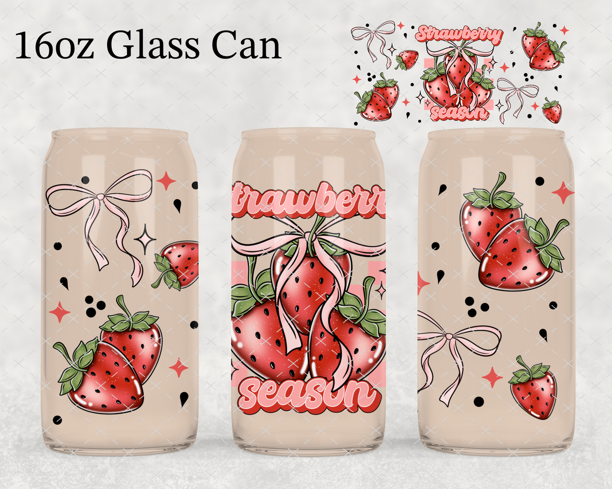 Strawberry Season UV Cup Wrap