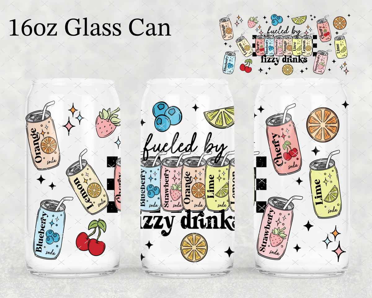 Fueled By Fizzy Drinks UV Cup Wrap