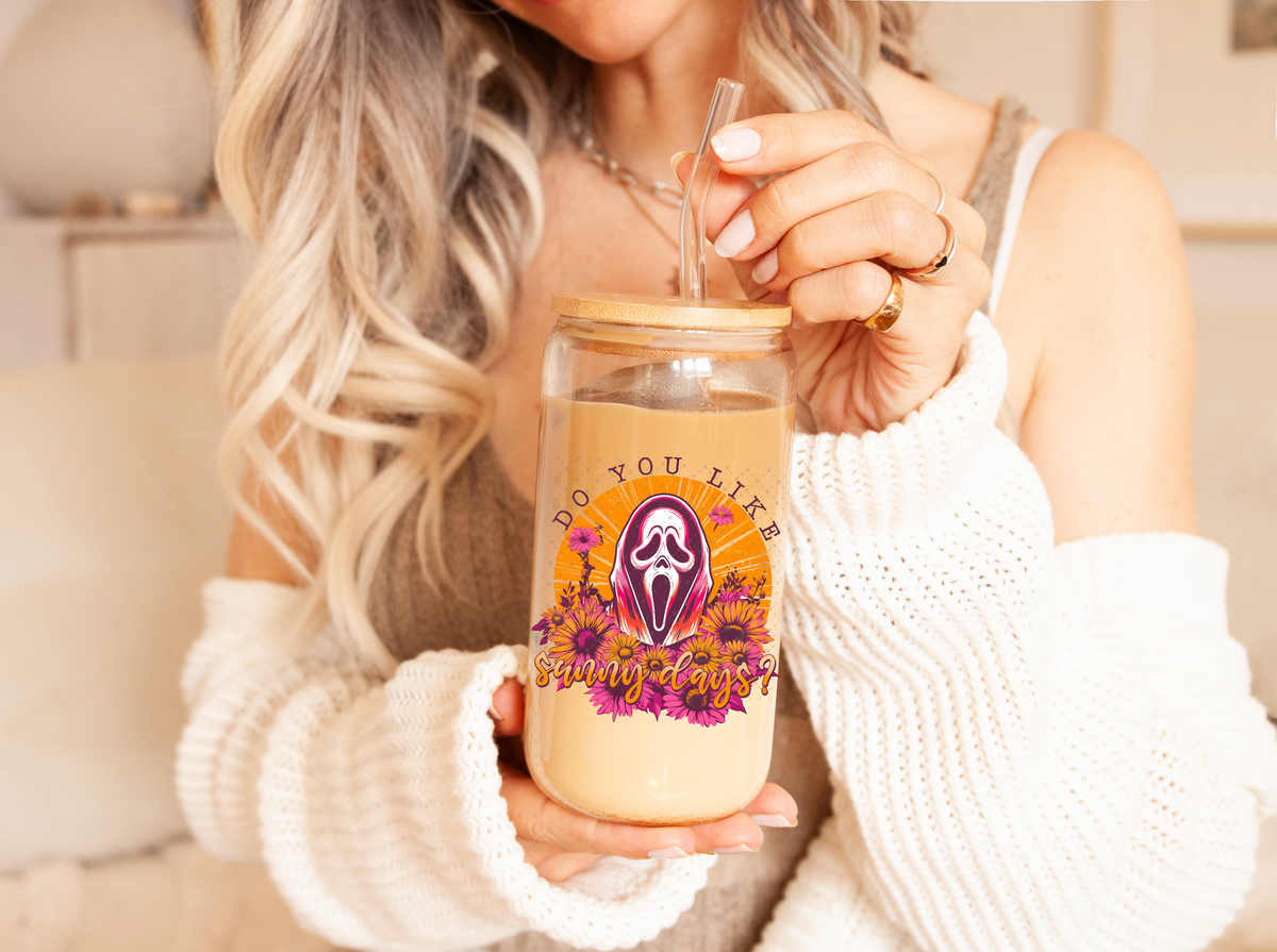 G Face Floral UV Decal
