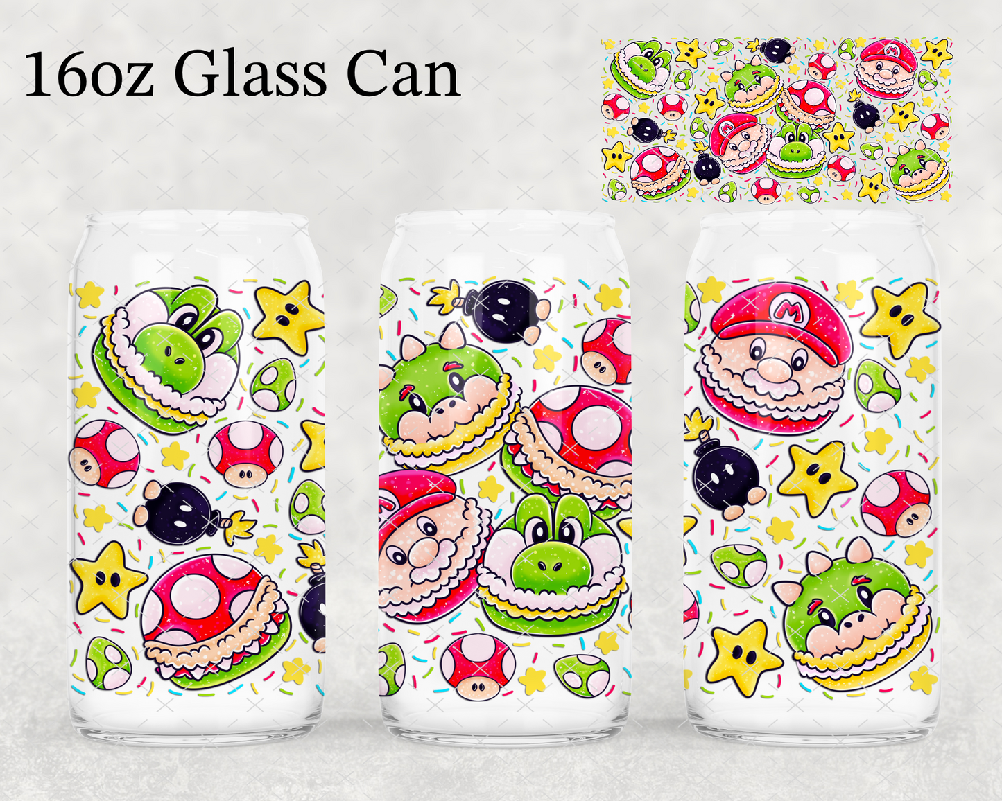 Mario macaroons UV Cup Wrap