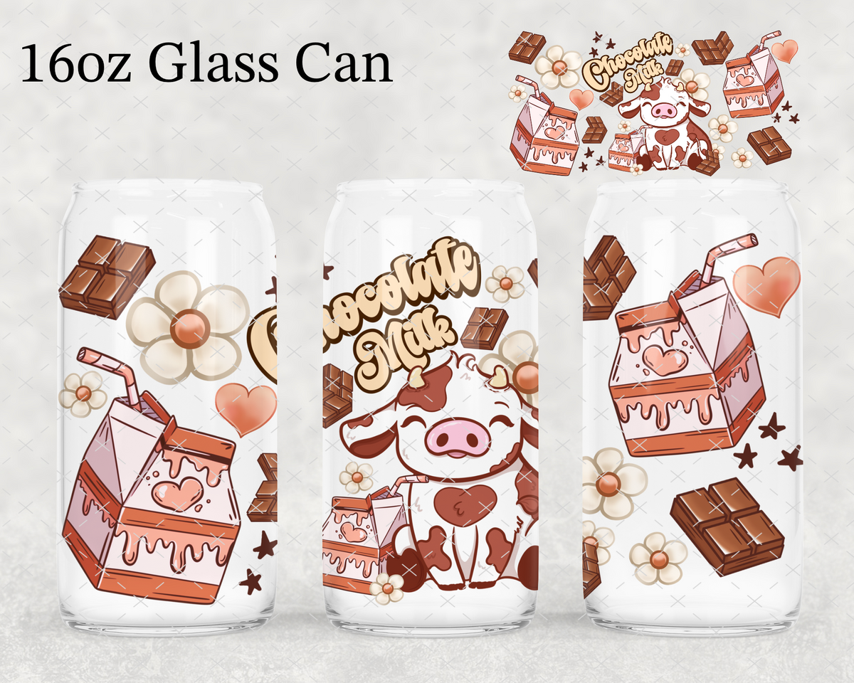 Chocolate Milk UV Cup Wrap