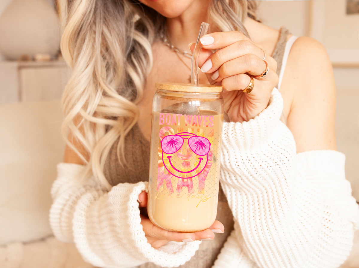 Pink Lake Days UV Decal