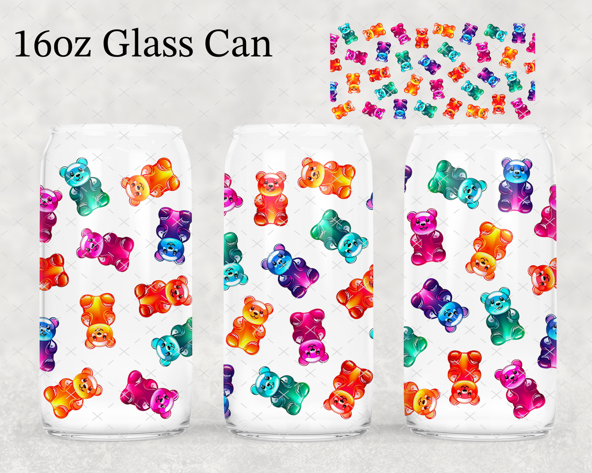 Gummy Bear UV Cup Wrap