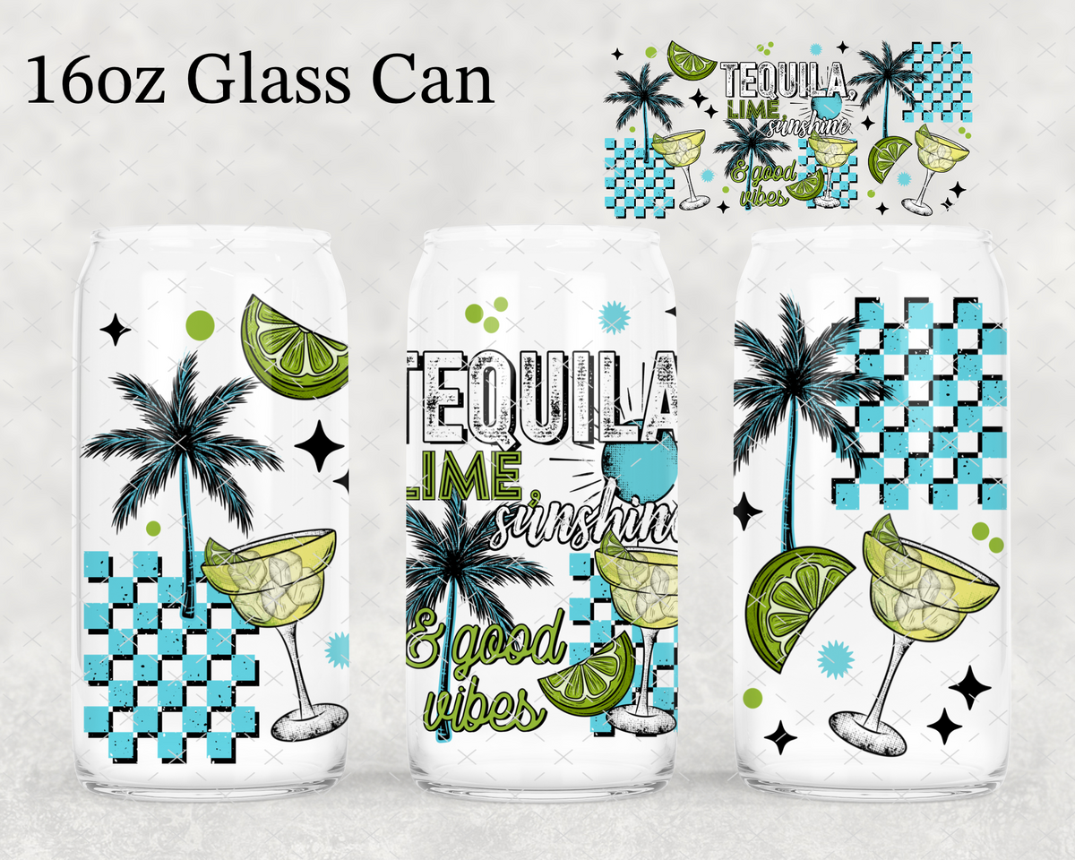 Tequila Lime Sunshine UV Cup Wrap