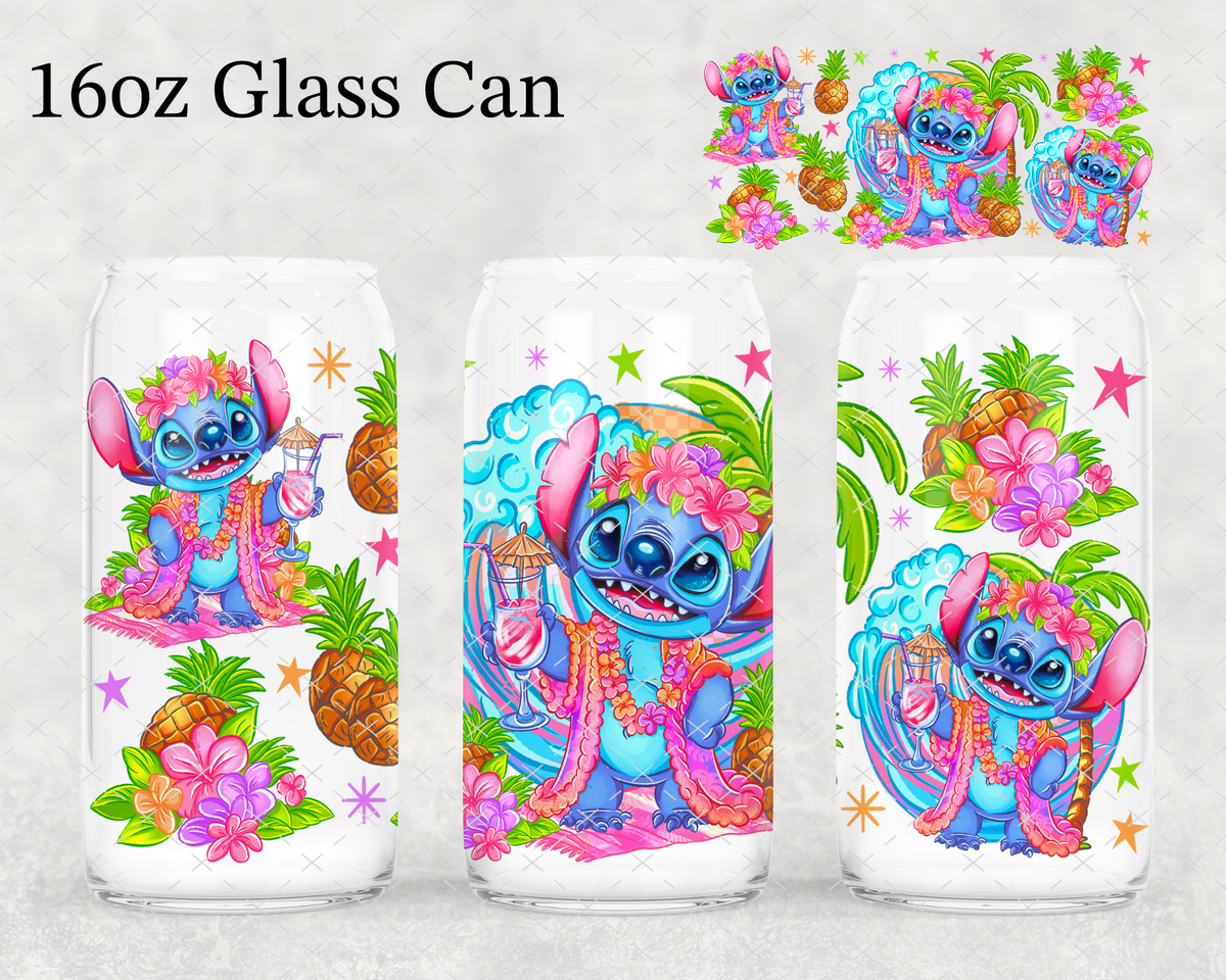 Aloha Blue Guy UV Cup Wrap