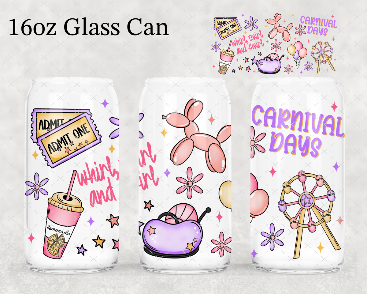 Carnival Days UV Cup Wrap