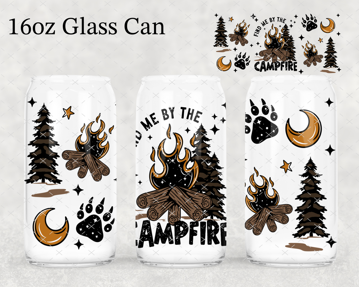 Find Me At The Campfire UV Cup Wrap