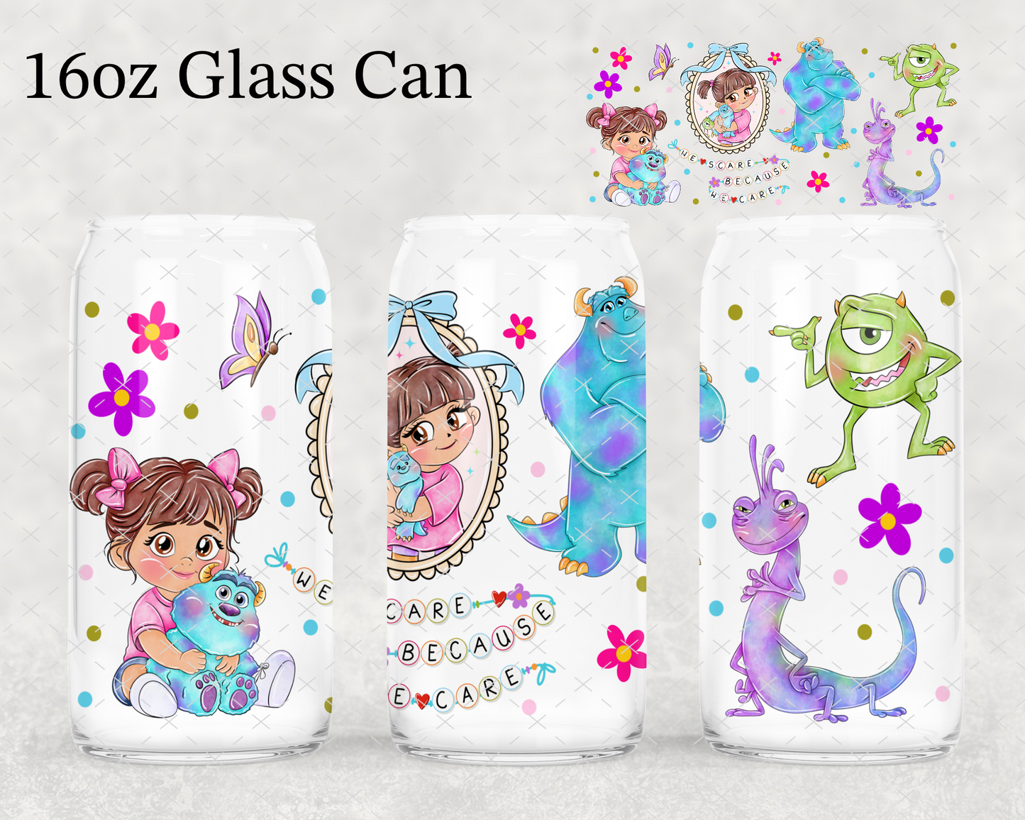 Monster Peeps UV Cup Wrap