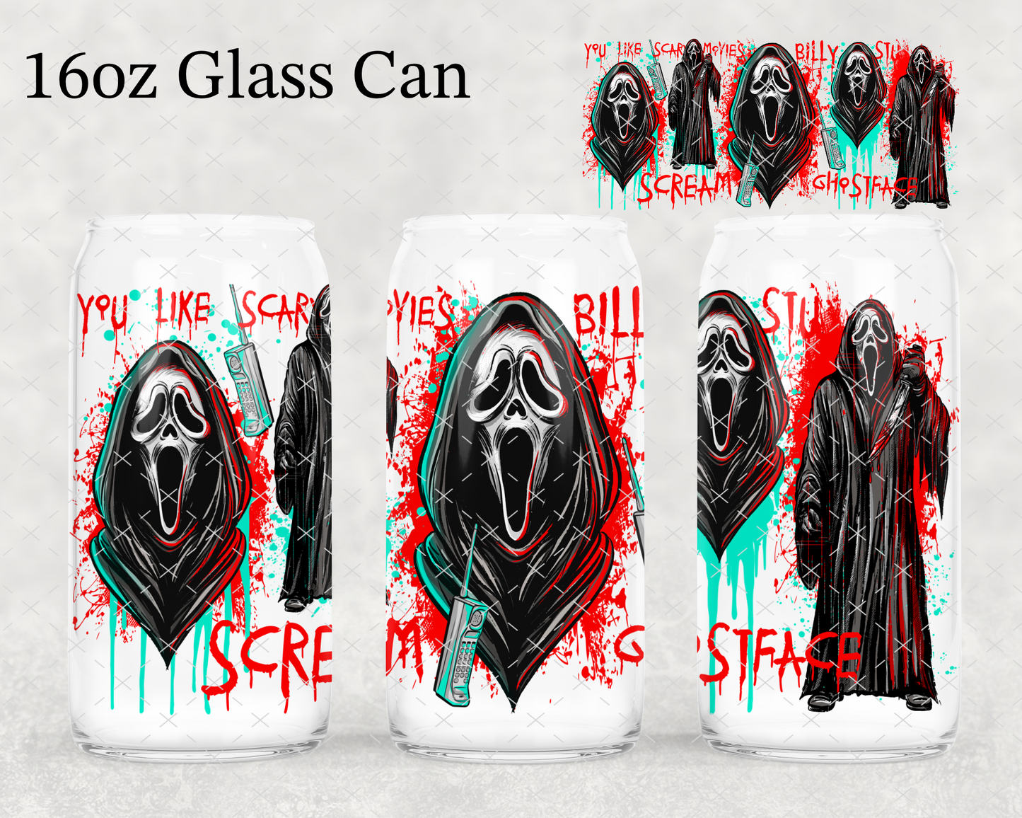 G Face Drip UV Cup Wrap