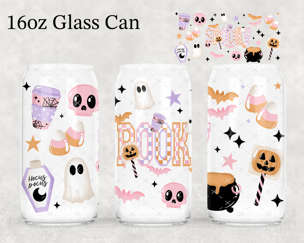 Pastel Spooky UV Cup Wrap