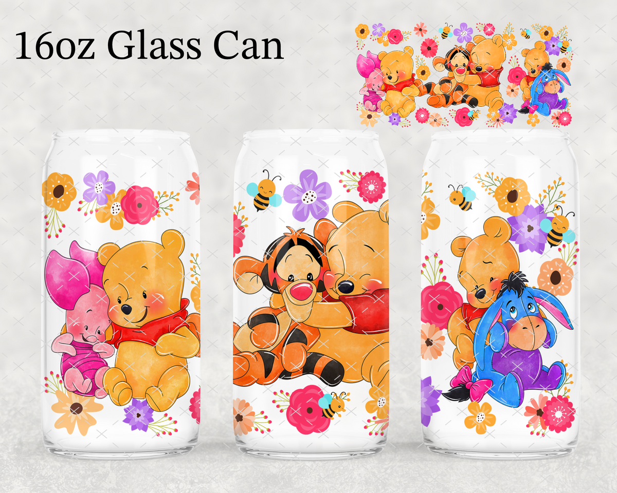 Cuddly Bear & Friends UV Cup Wrap