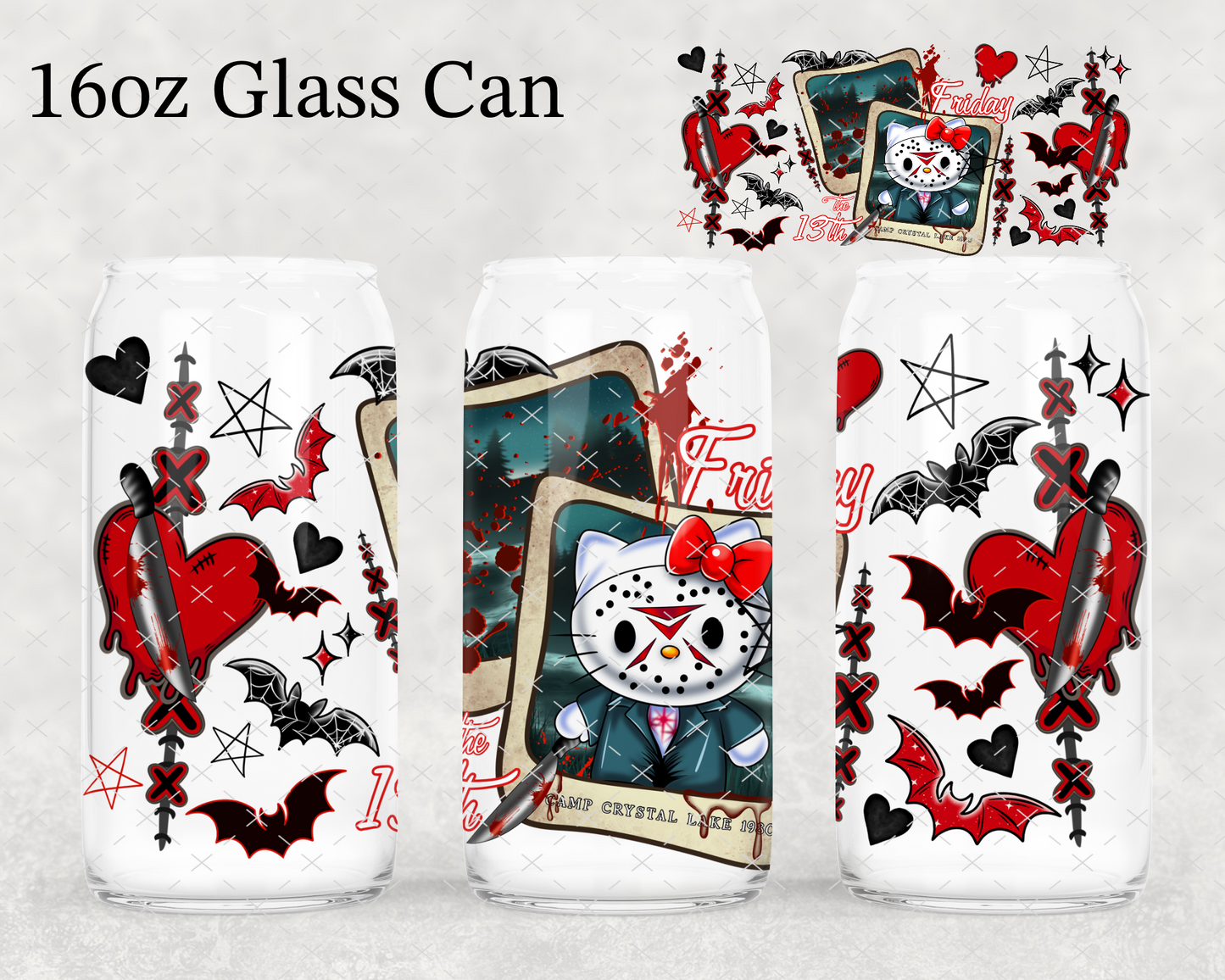Horror Kitty UV Cup Wrap